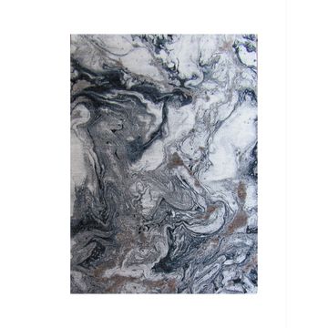 BK Carpets & Rugs - Modern Contemporary Indoor Rug – Cyclone Sky Rug – Blue , Grey & Bronze - 2,3m x 3,4m