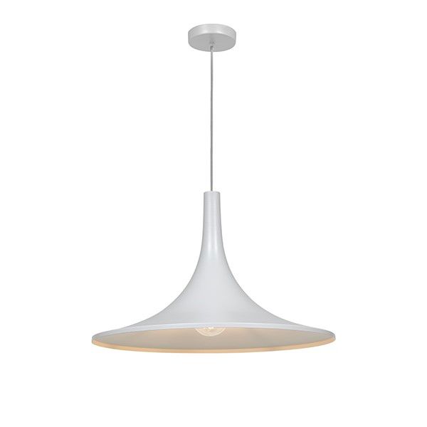 The Lighting Warehouse - Pendant Mila Grey/Cream Large
