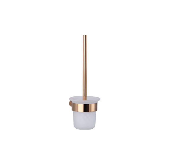 Devario Premio Toilet Brush Round -Rose Gold