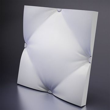 Cushion 3D Wall Panel 500x500x25mm Set of 4