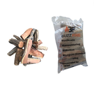 Sekelbos Braai & Fire Wood Combo - 10 x 15kg bags