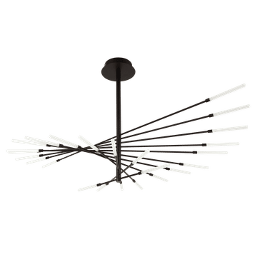 Zebbies Lighting Voguing Matt Black LED Pendant