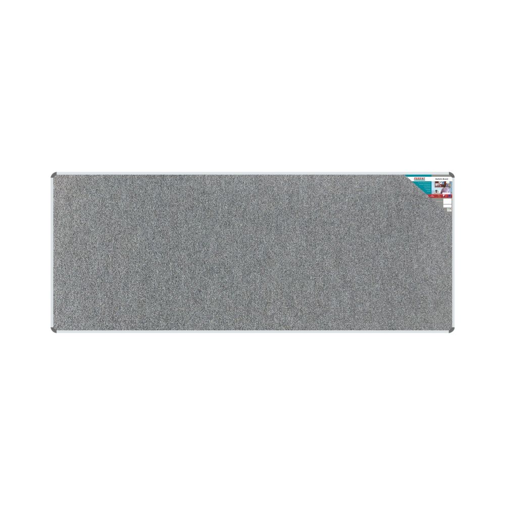 Bulletin Board Ribbed Aluminium Frame (3000x1200mm - Laurel)