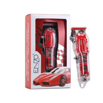 ENZO Transparent Grooming Trimmers Cordless LCD Display Hair Clippers Set