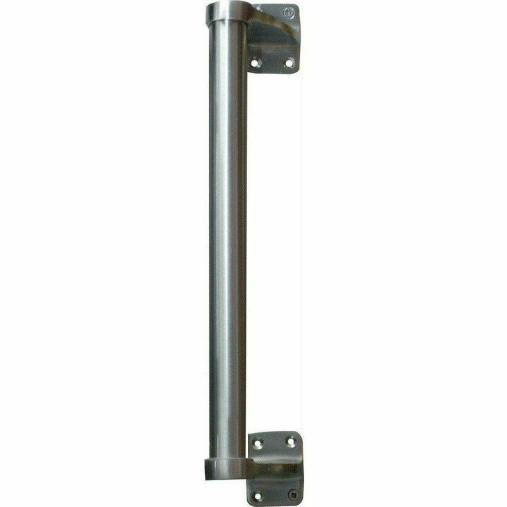Solid brass tubular offset handle - 300mm