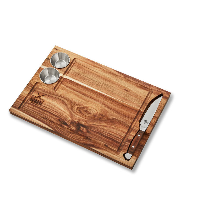 My Butchers Block - Steak Board with Knife & 2 Bowls