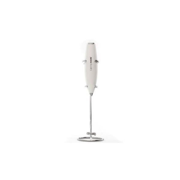 Castalware -Handheld Milk Frother With Stand Battery Operated Foam Maker Frothier Wand For Latte, Cappuccino