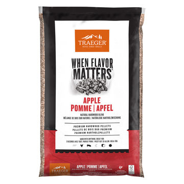 Traeger Apple Hardwood Pellets 9KG Bag - FSC Approved