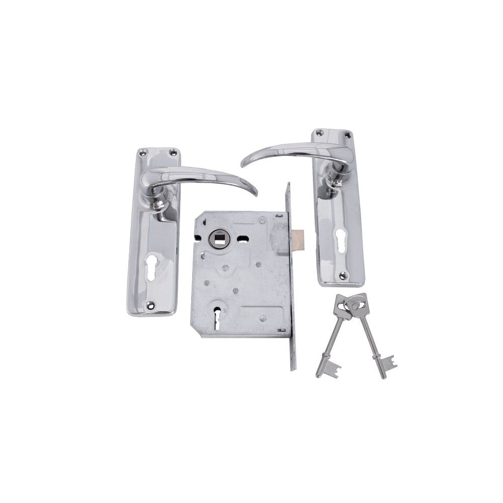 Mortise Lockset 2 Lever Gold Series