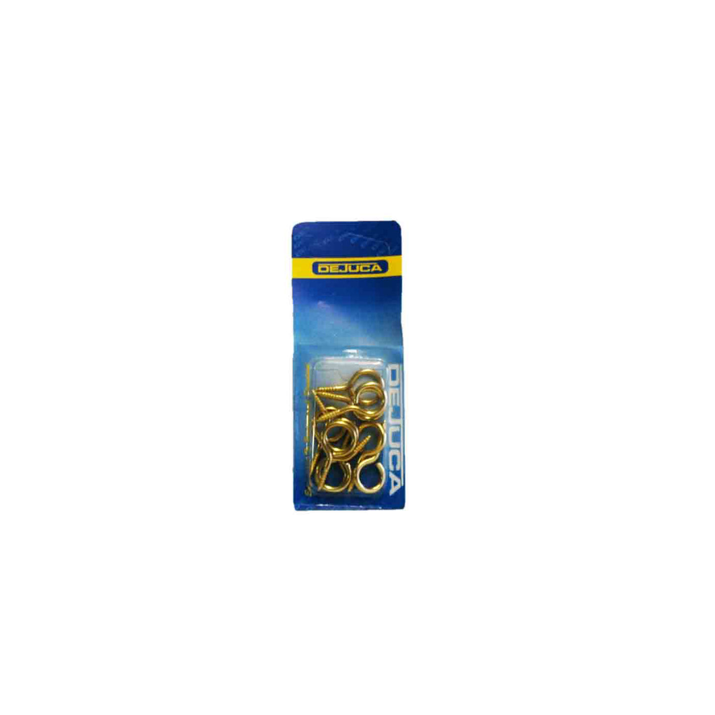 Dejuca - Screw Eyes - Bp - No.6 - 3.0 X 9 X 34 X 12mm - 10/Card - 10 Pack