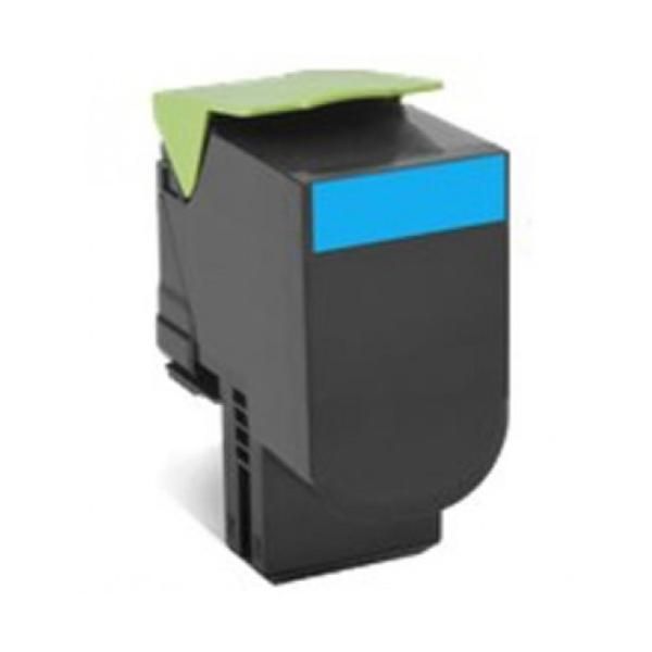 Lexmark 808Xce Cyan Cartridge