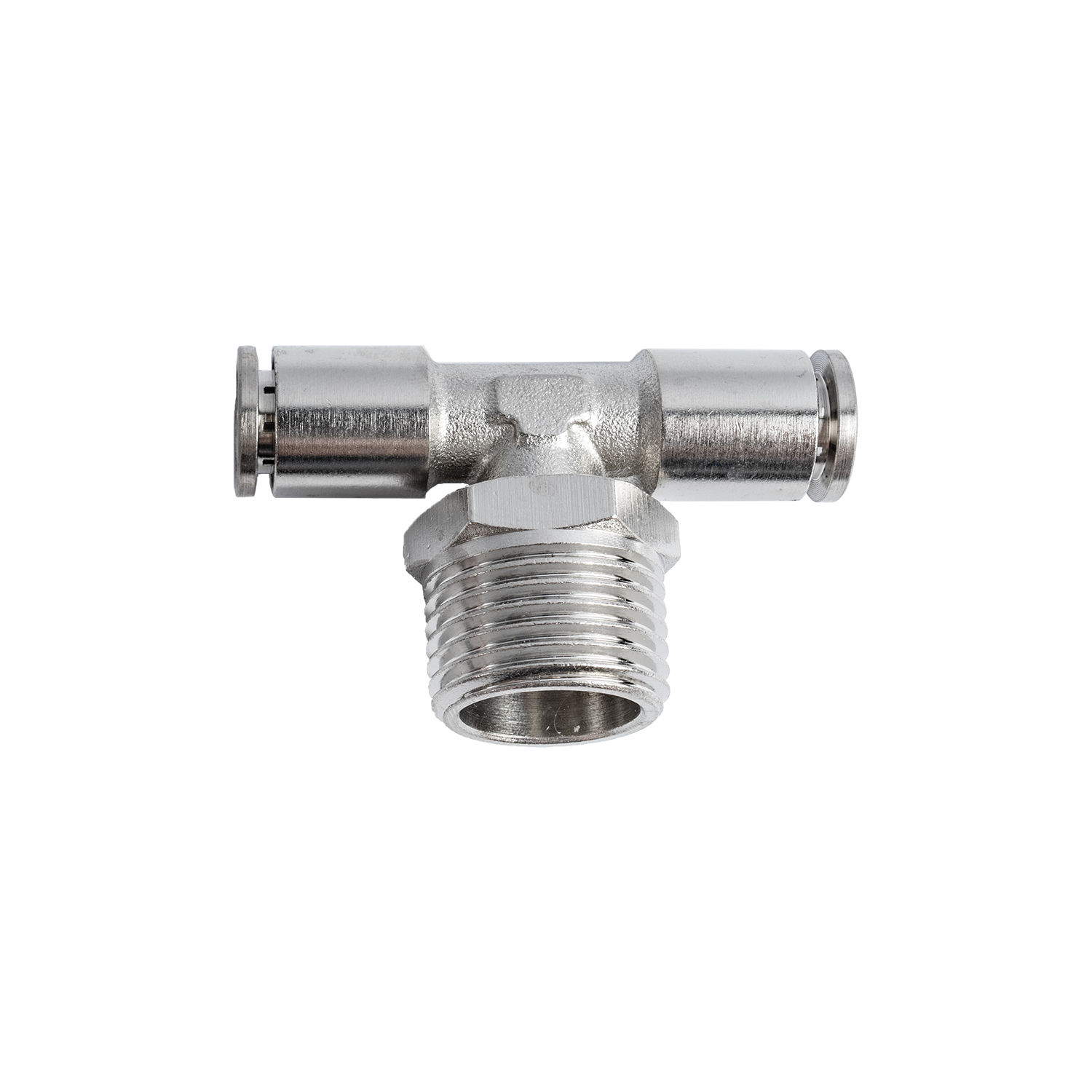 Metal Pu Fitting T-Joint 8Mm 1/2" M