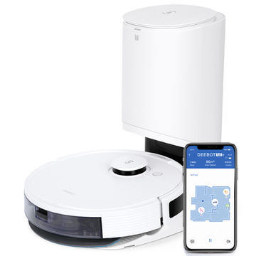 Ecovacs Deebot N8+ Robot Vacuum Cleaner - dToF LiDAR, 110min Runtime