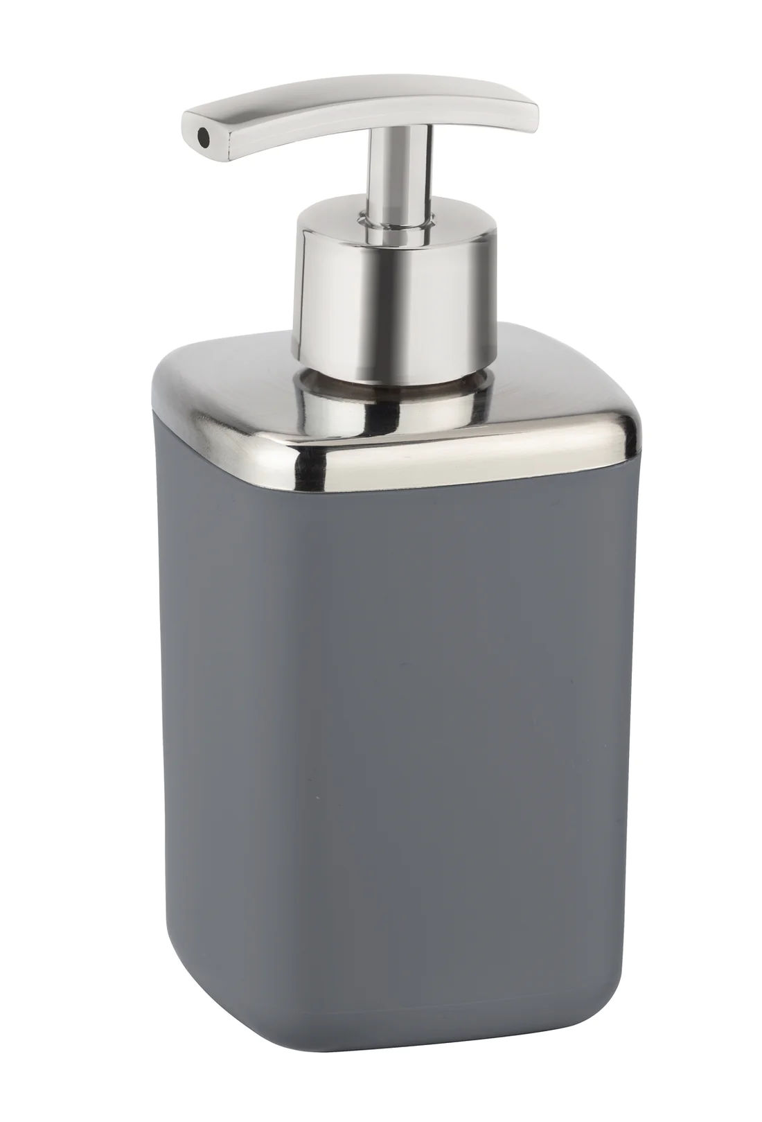 WENKO - SOAP DISPENSER - BARCELONA RANGE - ANTHRACITE - UNBREAKABLE - 370ML