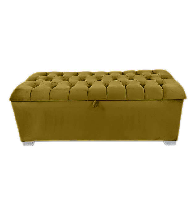 Designer Concepts Connor Storage Box - Medium-Queen- Brown