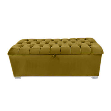 Designer Concepts Connor Storage Box - Medium-Queen- Brown