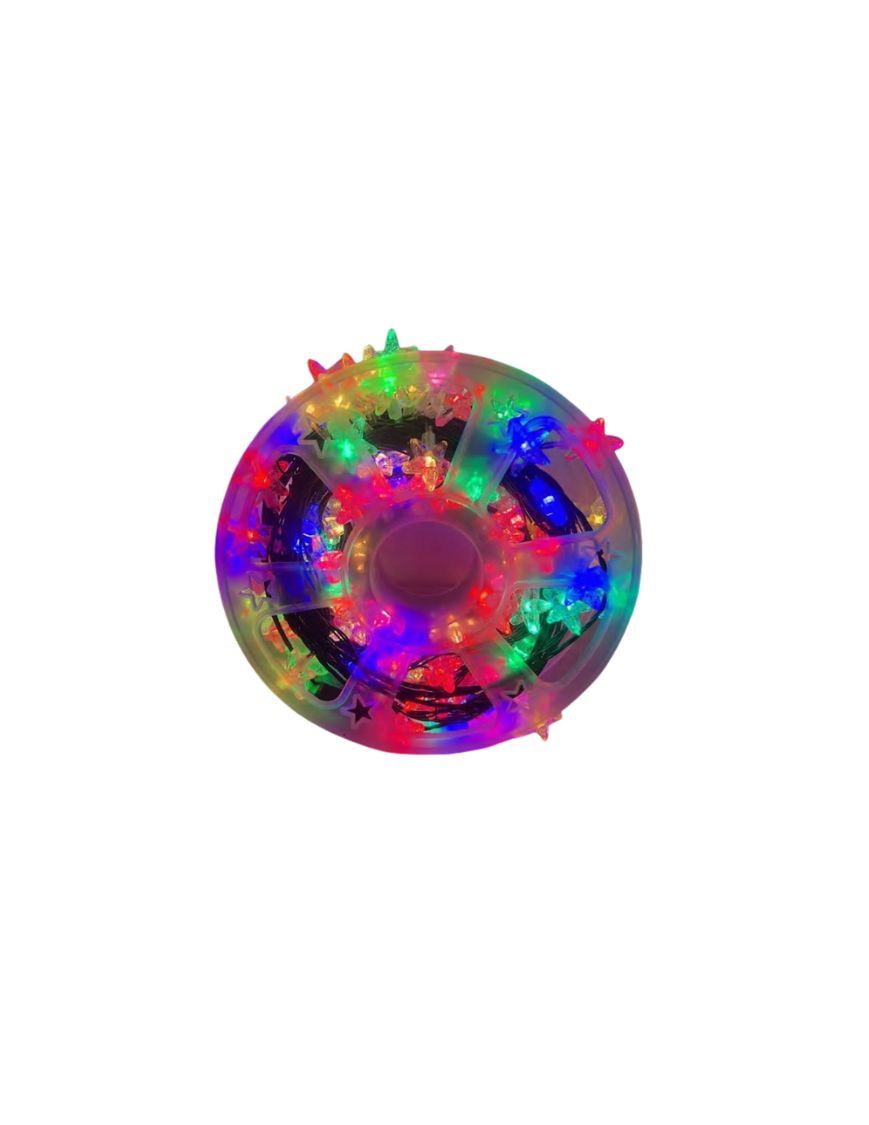 30m-Star Shaped Ring Light with Multi-Color Effects