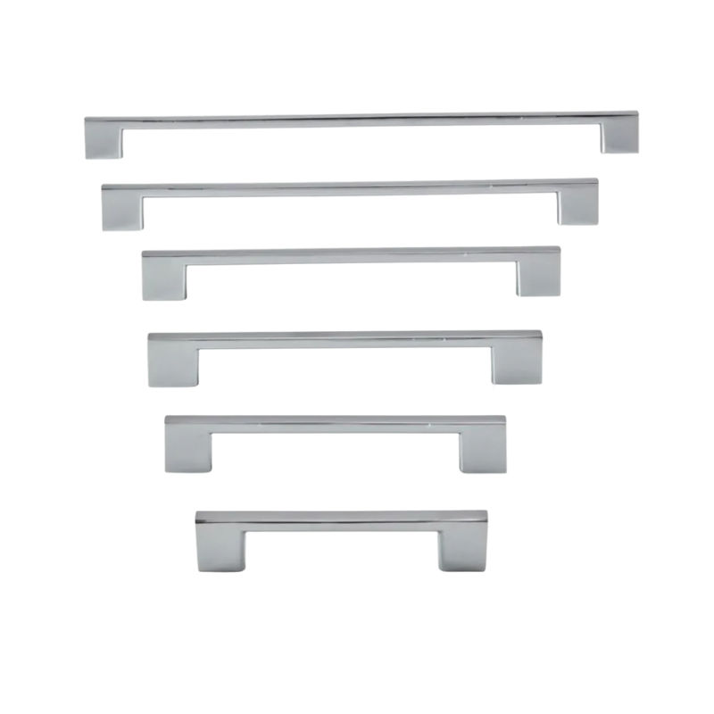 Strip Handle, Chrome Plated, 128mm