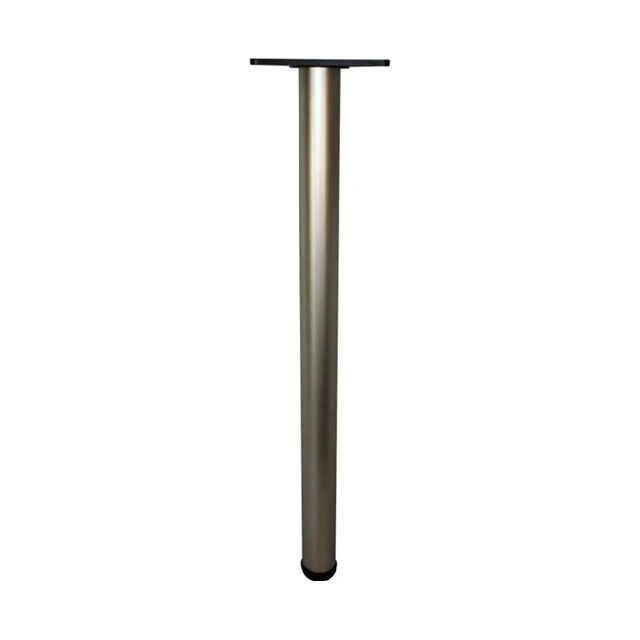 Kitchen Leg, H870mm x 60mm, Pearl Nickel (4 Pack) BY WOODLY