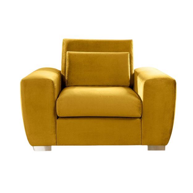 Navada 1 Seater Sofa - Yellow
