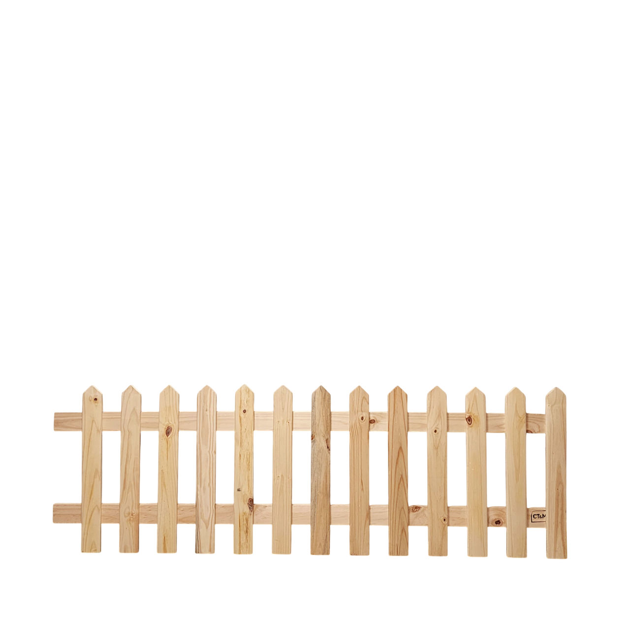 Wooden Picket Fencing 1800 x 600 x 16 Untreated