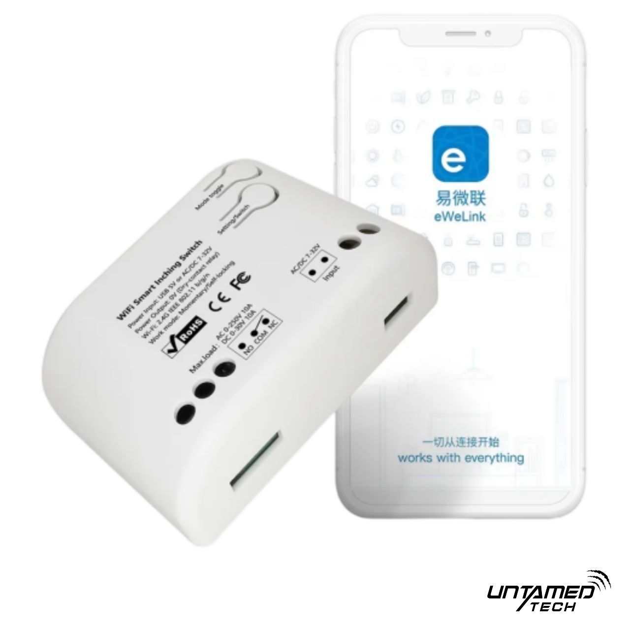 Sonoff Gate & Garage Smart WiFi switch relay with cover (Ewelink)