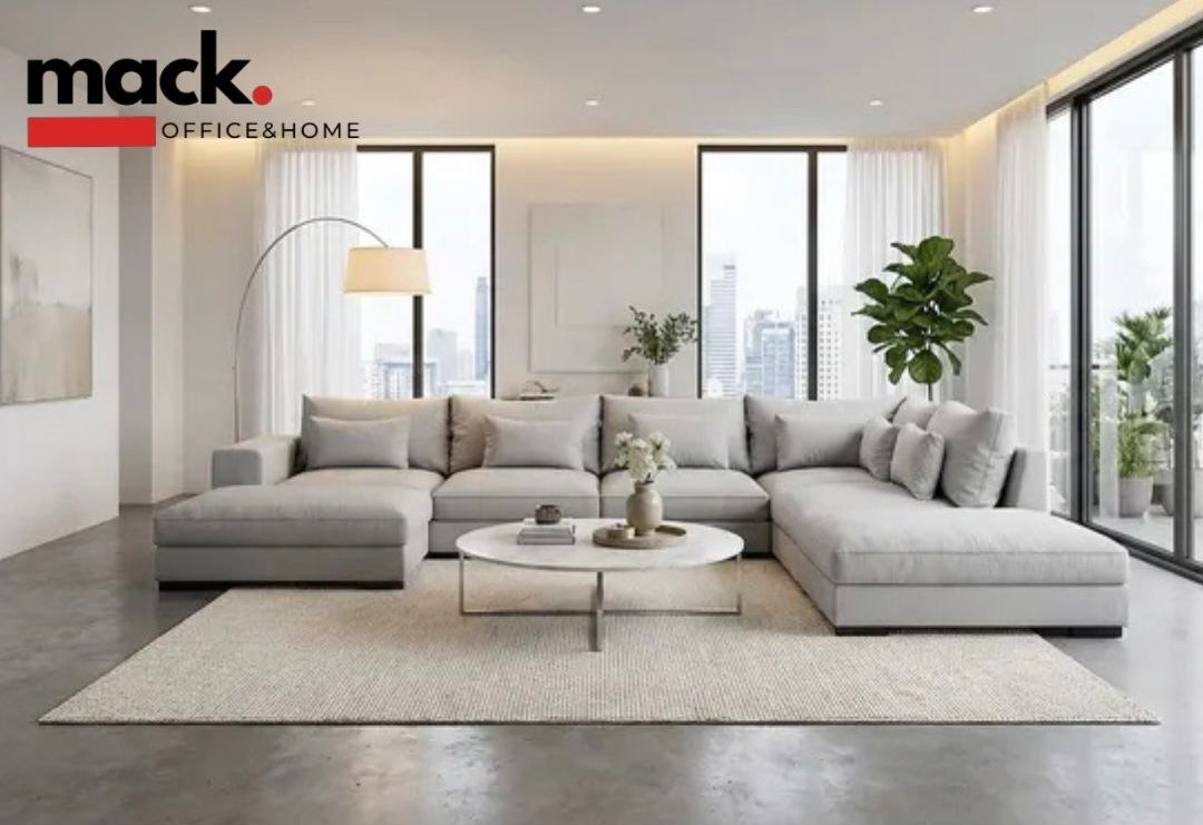 Mack office and Home Dave Modular U shape-Beige