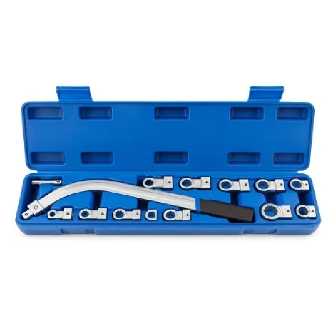 Sickle wrench hand tool set