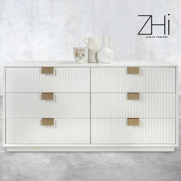 ZHi Ripple Luxe Six-Drawer Dresser