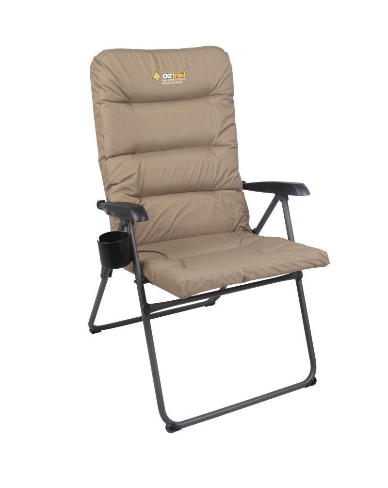 OZtrail Coolum 5 Position padded Arm Chair 150kg