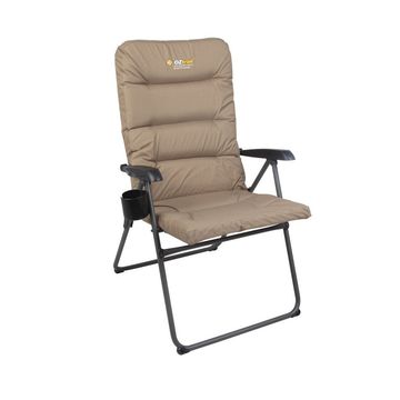 OZtrail Coolum 5 Position padded Arm Chair 150kg