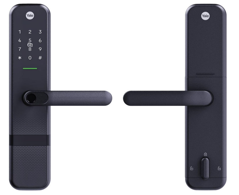 Yale Zuri Smart Biometric Door Lock – Bluetooth, Fingerprint, PIN, RFID & Key Access