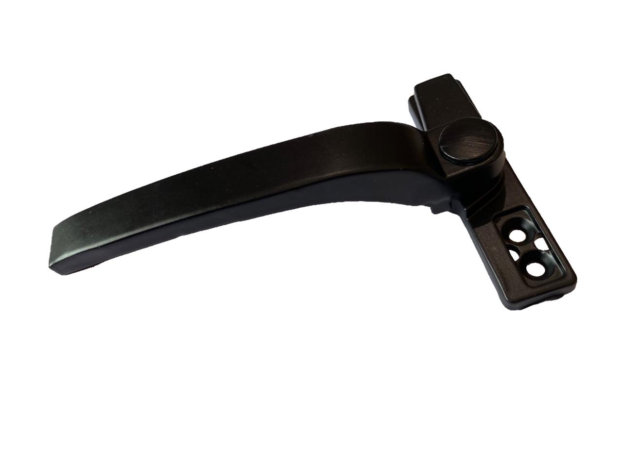 ALUMINUM WINDOW HANDLE - RIGHT- BLACK POWDER COATED