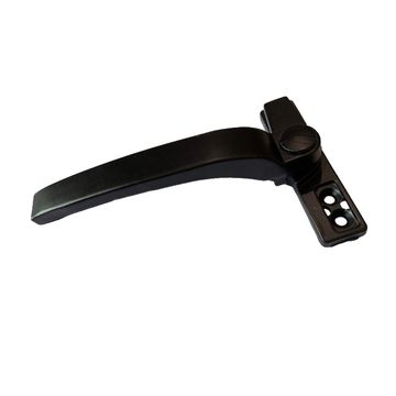 ALUMINUM WINDOW HANDLE - RIGHT- BLACK POWDER COATED