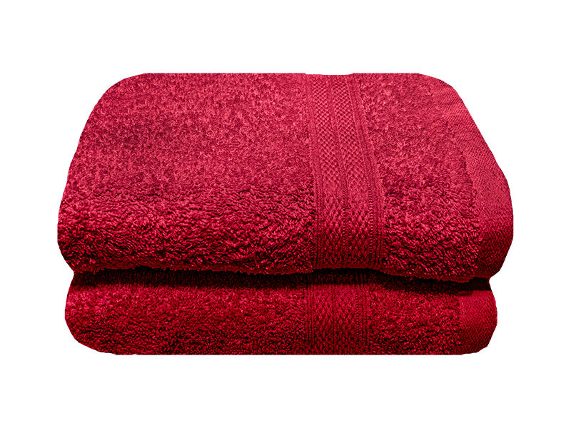 Plush Hand Towel 50x90cm Luxury Feel & Soft Cotton - Red Pear(1 pc Pack)