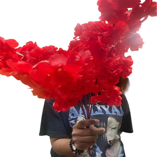 Bunches of Artificial Flowers