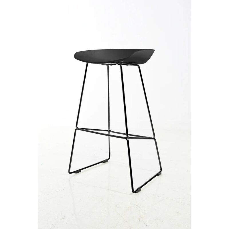 Metal Leg Bar Stool - 76 Black Leg