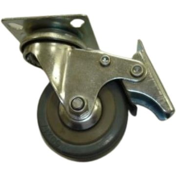 50mm GRAY CASTER WITH BRAKE