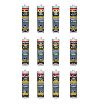 SOUDAL Roof Repair Sealant Bitumen Base 310ml ( 12 Pack )