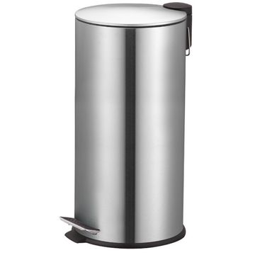First Dutch Brands 27 Litre soft-close pedal bin Steel