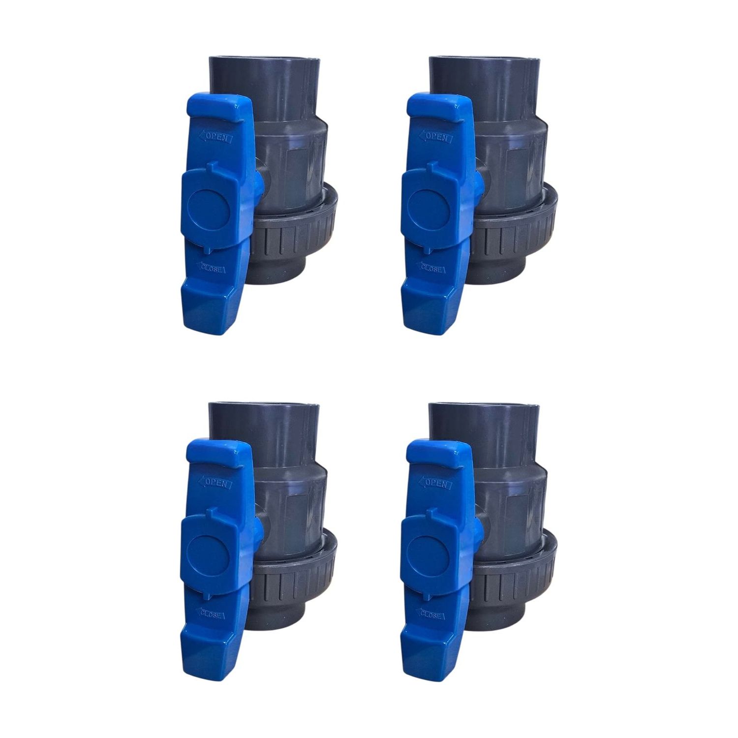 4 x 63mm PVC Ball Valve with Union