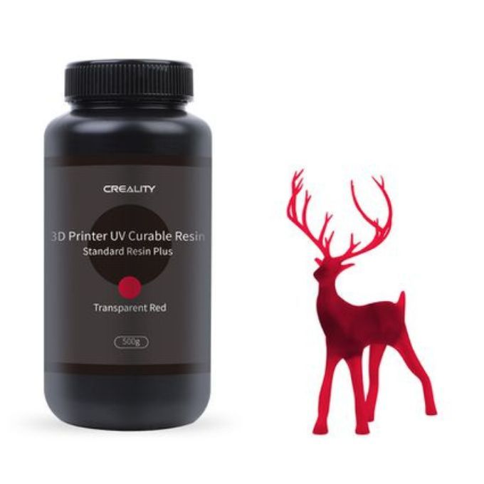 Creality LCD Resin 500g - Transparent Red