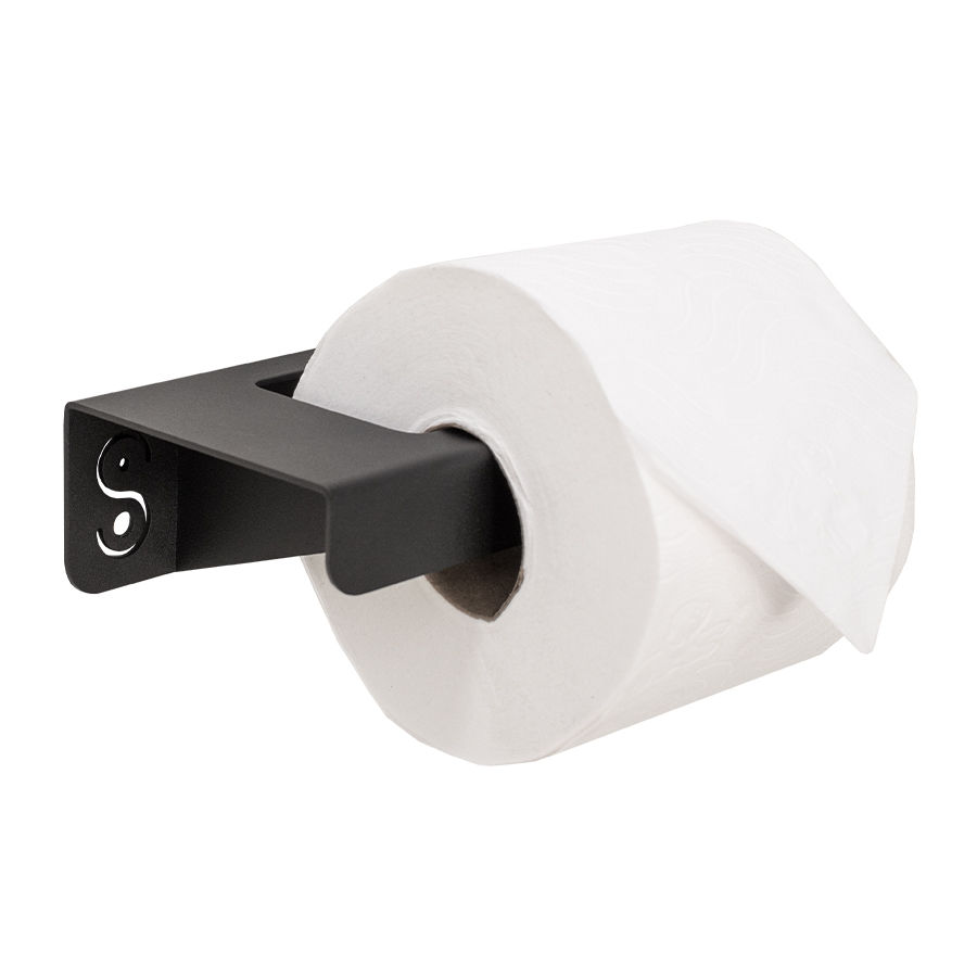 MadeScale Eco toilet roll holder Matte black. LEROY MERLIN South Africa