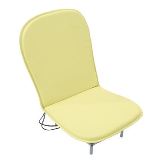 Cushion bigrey monobloc 45cm x 3cm yellow