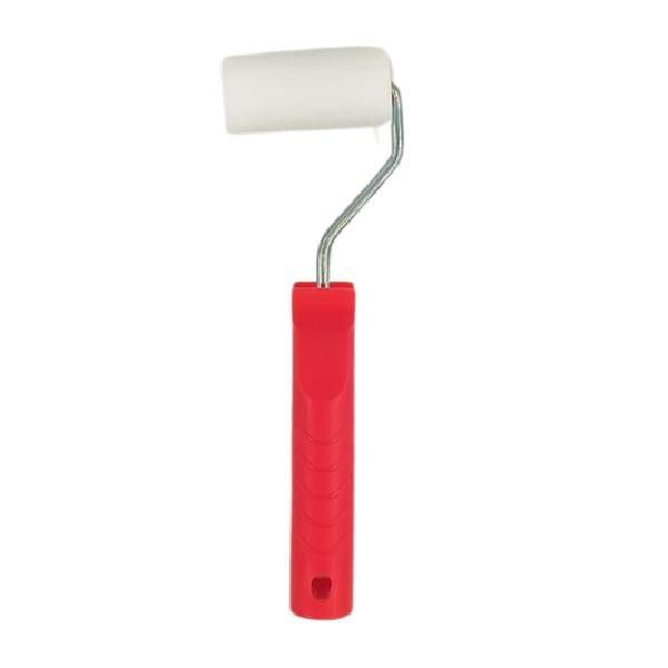 Paint Roller Polyester Foam with Handle 70mm - 4 Pack