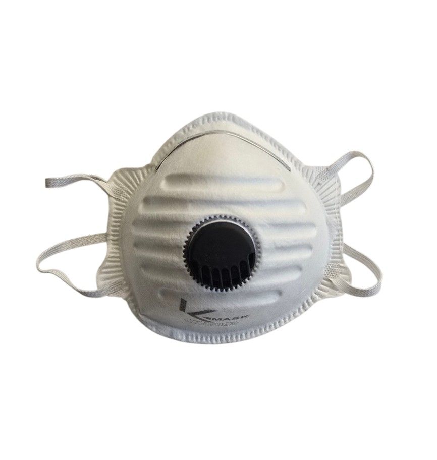 FFP2 + Valve K-MASK Disposable Face Mask / Respirator (20 Pcs)