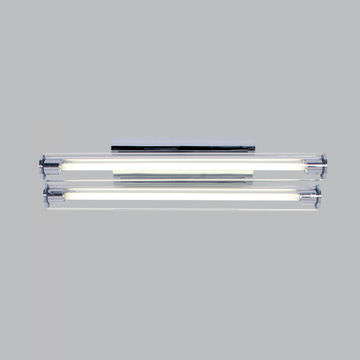 Silver Plastic with Glass Cover