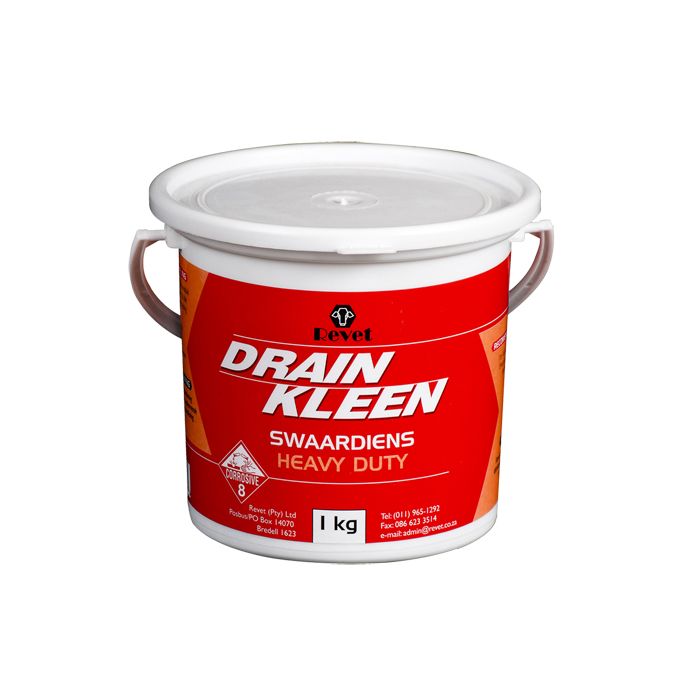 Revet - Drain Kleen Heavy Duty Granuals 1 kg - 2 Pack