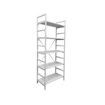 Barcelona White 5-Tier Bookshelf/ Display Shelf