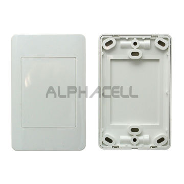 SWITCH 4X2 BLANK pvc